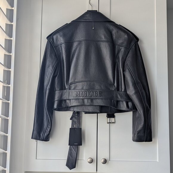 Mackage Xenia Leather Jacket (BRAND NEW) - Picture 3 of 9
